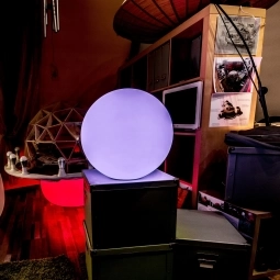 Светодиодный шар "Стар" 50 см RGB (работа от сети)