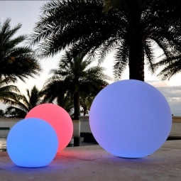 Светодиодный шар "Стар" 80 см RGB (работа от сети)