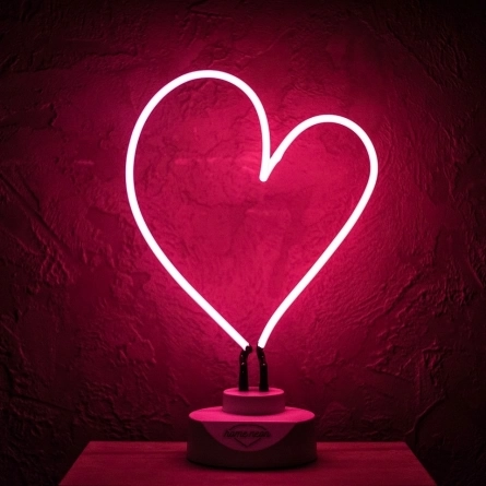 Неоновый светильник "Pink Heart"