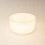 Светодиодный Led стол Cylindro 35 см White 220V