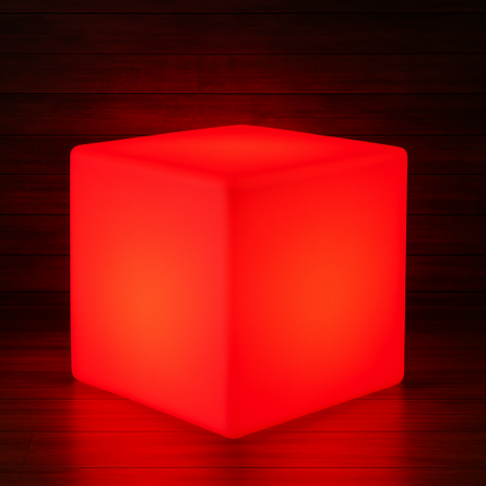 Светодиодный куб "Базз" 75 см RGB