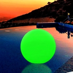 Плавающий шар-светильник "Стар" 80 см RGB