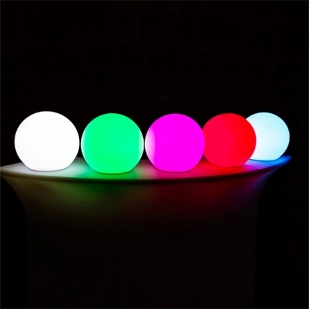 Светодиодный шар "Стар" 20 см RGB с аккумулятором