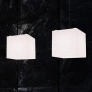 Подвесной куб светильник "Базз" 50 см белый
