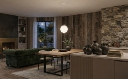 Свет. Шар "Хот" D 20см округлый, подвесной с  белой подсветкой