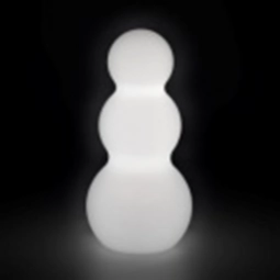 Светящийся снеговик Snowman белый