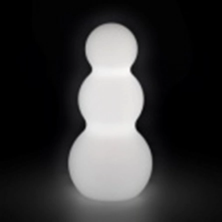 Светящийся снеговик Snowman белый