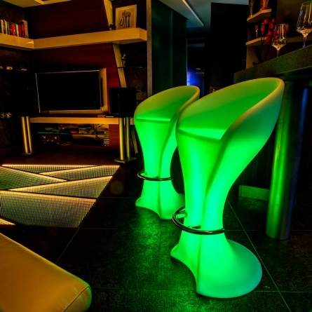 Светящийся барный стул "АТ-АТ" RGB