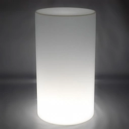 Светящийся фуршетный стол "Камино" белый