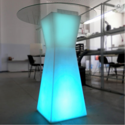 Светящийся фуршетный стол "Набу" RGB (работа от сети)