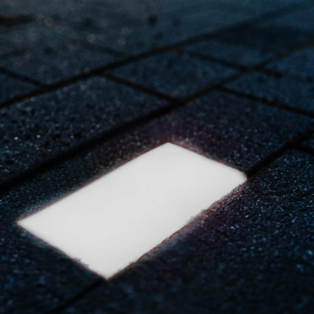 LED брусчатка прямоугольник White