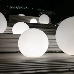 Светодиодный шар "Стар" 120 см белый