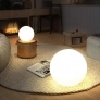 Домашний шар-светильник "Стар" 20 см белый